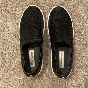 Steve Madden Black Ivette Slip On